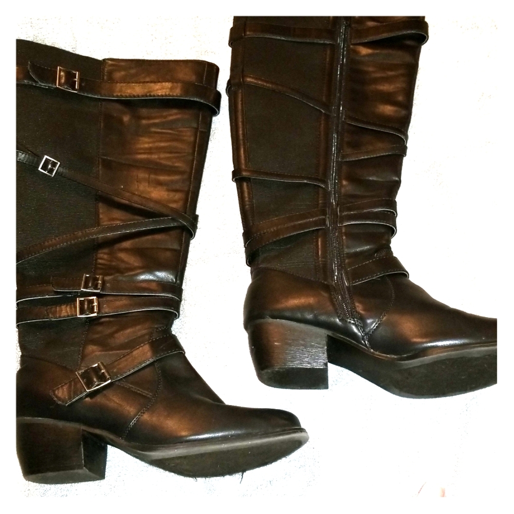 Wide calf boots